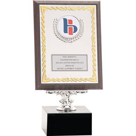 ODAK KUPA - Ahşap Plaketler - PL-022 B - 15x20 cm