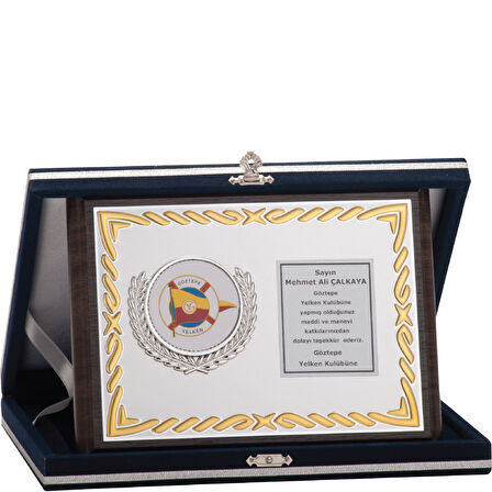 ODAK KUPA - Ahşap Plaketler - PL-023 B - 15x20 cm
