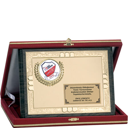 ODAK KUPA - Ahşap Plaketler - PL-027 A - 18x24 cm