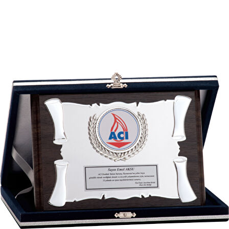 ODAK KUPA - Ahşap Plaketler - PL-039 B - 15x20 cm