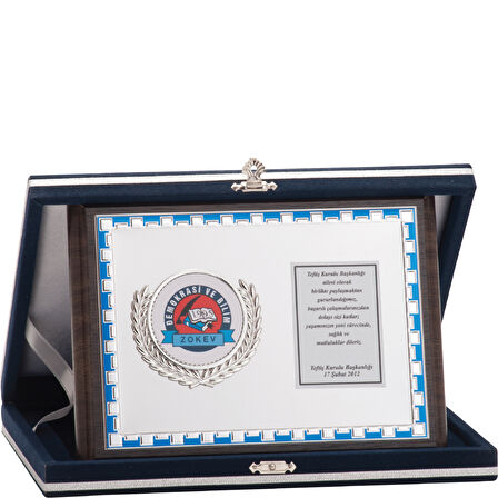 ODAK KUPA - Ahşap Plaketler - PL-051 B - 15x20 cm