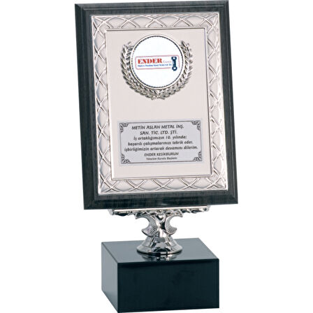 ODAK KUPA - Ahşap Plaketler - PL-062 B - 15x20 cm