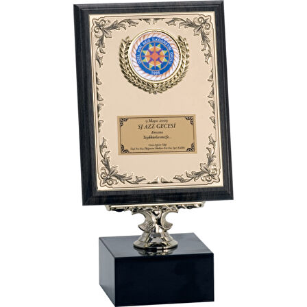 ODAK KUPA - Ahşap Plaketler - PL-070 B - 15x20 cm