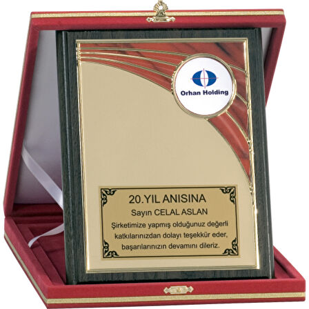 ODAK KUPA - Ahşap Plaketler - PL-073 A - 18x24 cm