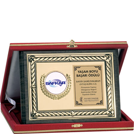 ODAK KUPA - Ahşap Plaketler - PL-083 A - 18x24 cm