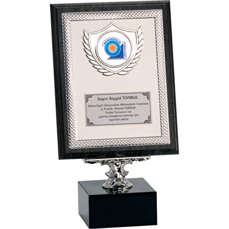 ODAK KUPA - Ahşap Plaketler - PL-090 A - 18x24 cm