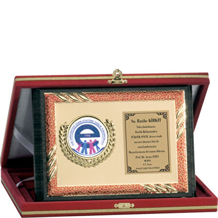 ODAK KUPA - Ahşap Plaketler - PL-095 B - 15x20 cm