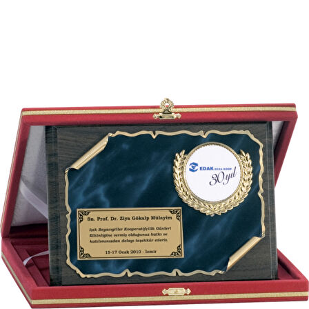 ODAK KUPA - Ahşap Plaketler - PL-107 B - 15x20 cm