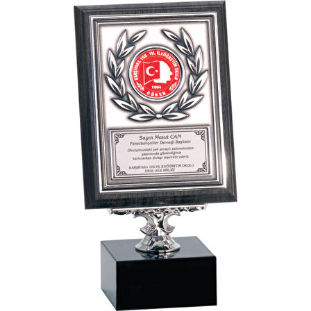 ODAK KUPA - Ahşap Plaketler - PL-116 B - 15x20 cm