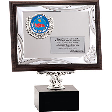 ODAK KUPA - Ahşap Plaketler - PL-124 B - 18x24 cm