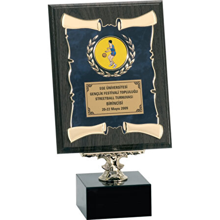 ODAK KUPA - Ahşap Plaketler - PL-128 A - 18x24 cm