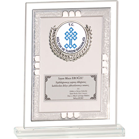 ODAK KUPA - Cam Plaketler - CM-032 B - 18x21 cm