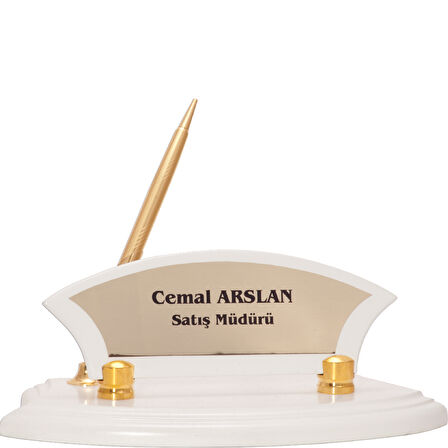 ODAK KUPA - Ahşap ve Cam Masa İsimlikleri - YZ-007 A - 10 cm