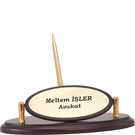 ODAK KUPA - Ahşap ve Cam Masa İsimlikleri - YZ-010 A - 10 cm