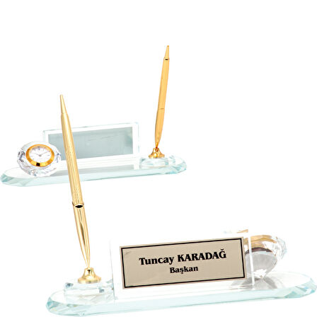ODAK KUPA - Ahşap ve Cam Masa İsimlikleri - YZ-028 A - 10 cm