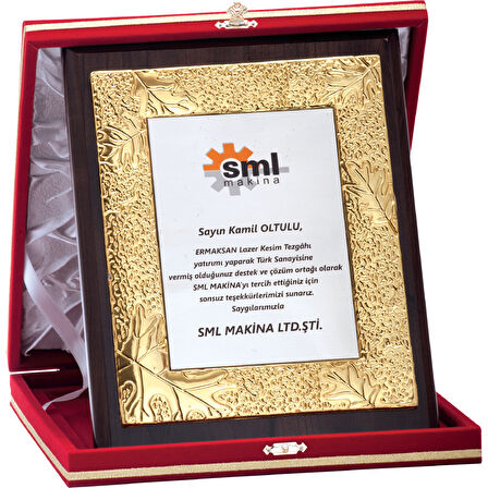 ODAK KUPA - Özel Plaketler - LX-009 A - 20x25 cm