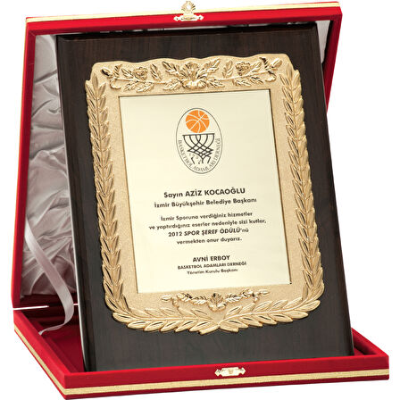 ODAK KUPA - Özel Plaketler - LX-019 A - 23x30 cm