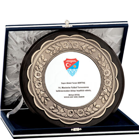ODAK KUPA - Özel Plaketler - LX-024 A - Q 26 cm
