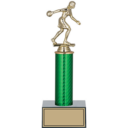 ODAK KUPA - Figürlü Kupalar - Bowling Kadın Figürlü Kupalar FG-006 A - 29 cm