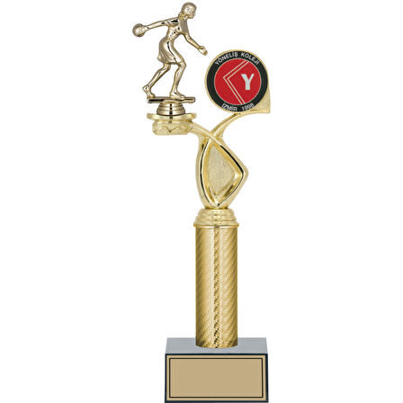 ODAK KUPA - Figürlü Kupalar - Bowling Kadın Figürlü Kupalar FG-015 A - 39 cm