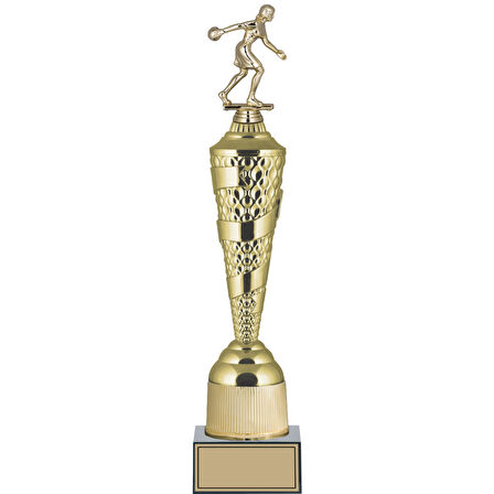 ODAK KUPA - Figürlü Kupalar - Bowling Kadın Figürlü Kupalar FG-027 A - 47 cm