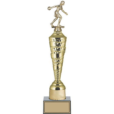 ODAK KUPA - Figürlü Kupalar - Bowling Kadın Figürlü Kupalar FG-027 B - 44 cm
