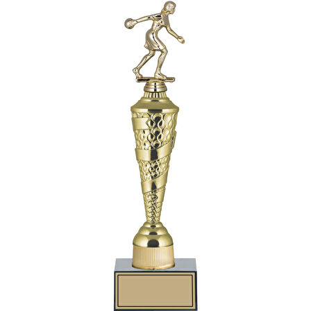 ODAK KUPA - Figürlü Kupalar - Bowling Kadın Figürlü Kupalar FG-027 C - 40 cm