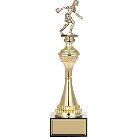ODAK KUPA - Figürlü Kupalar - Bowling Kadın Figürlü Kupalar FG-029 A - 36 cm