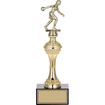 ODAK KUPA - Figürlü Kupalar - Bowling Kadın Figürlü Kupalar FG-029 C - 32 cm