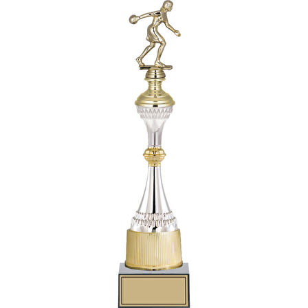 ODAK KUPA - Figürlü Kupalar - Bowling Kadın Figürlü Kupalar FG-032 A - 45 cm