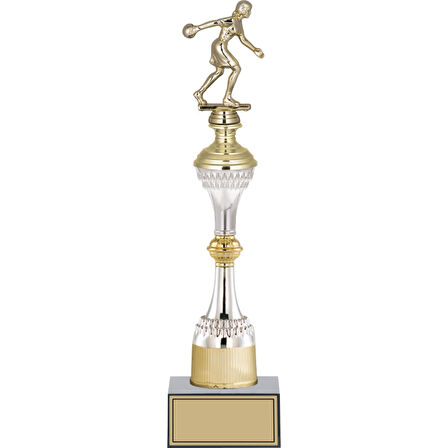 ODAK KUPA - Figürlü Kupalar - Bowling Kadın Figürlü Kupalar FG-032 B - 42 cm