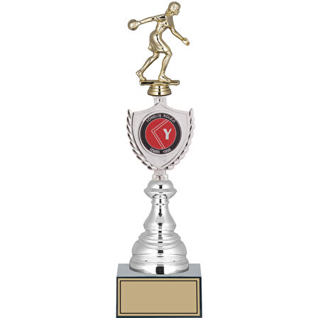 ODAK KUPA - Figürlü Kupalar - Bowling Kadın Figürlü Kupalar FG-035 C - 38 cm
