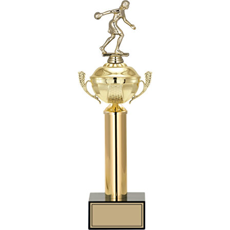 ODAK KUPA - Figürlü Kupalar - Bowling Kadın Figürlü Kupalar FG-048 A - 43 cm