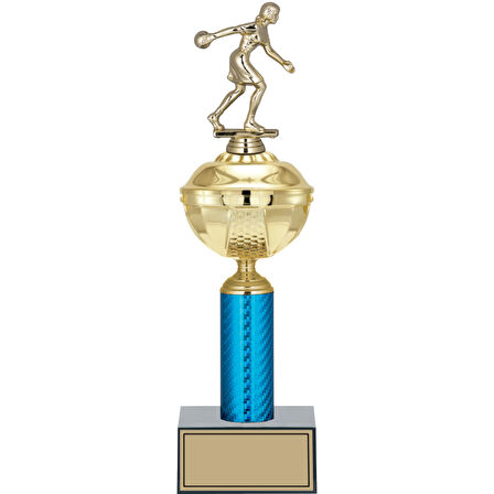 ODAK KUPA - Figürlü Kupalar - Bowling Kadın Figürlü Kupalar FG-051 B - 38 cm