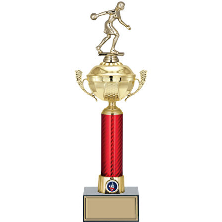 ODAK KUPA - Figürlü Kupalar - Bowling Kadın Figürlü Kupalar FG-054 A - 45 cm