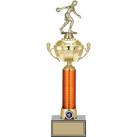 ODAK KUPA - Figürlü Kupalar - Bowling Kadın Figürlü Kupalar FG-056 A - 45 cm