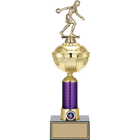 ODAK KUPA - Figürlü Kupalar - Bowling Kadın Figürlü Kupalar FG-059 C - 40 cm