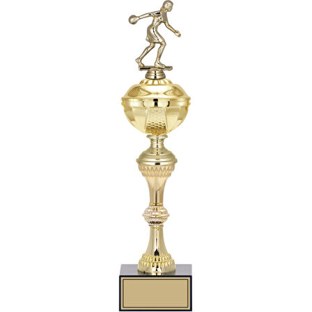 ODAK KUPA - Figürlü Kupalar - Bowling Kadın Figürlü Kupalar FG-061 C - 44 cm