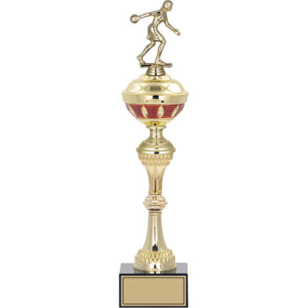 ODAK KUPA - Figürlü Kupalar - Bowling Kadın Figürlü Kupalar FG-064 B - 46 cm