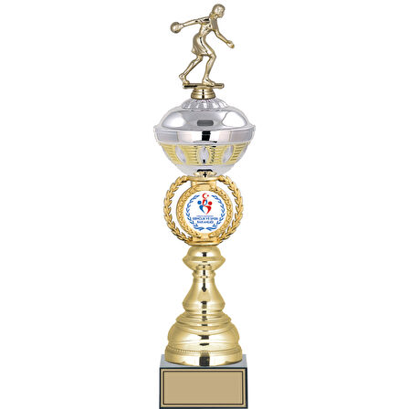 ODAK KUPA - Figürlü Kupalar - Bowling Kadın Figürlü Kupalar FG-066 A - 49 cm