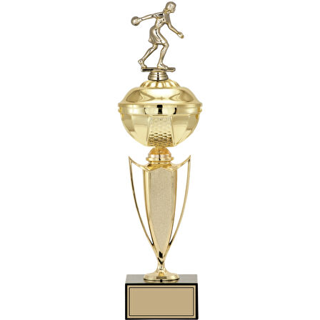 ODAK KUPA - Figürlü Kupalar - Bowling Kadın Figürlü Kupalar FG-067 A - 46 cm