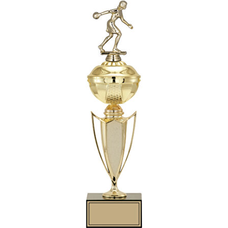 ODAK KUPA - Figürlü Kupalar - Bowling Kadın Figürlü Kupalar FG-067 B - 42 cm