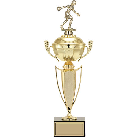 ODAK KUPA - Figürlü Kupalar - Bowling Kadın Figürlü Kupalar FG-068 A - 46 cm