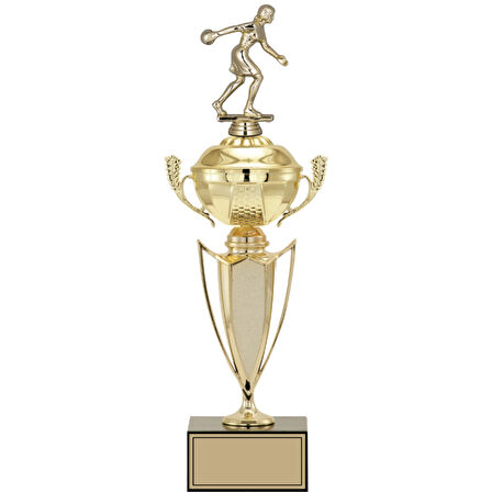 ODAK KUPA - Figürlü Kupalar - Bowling Kadın Figürlü Kupalar FG-068 B - 42 cm
