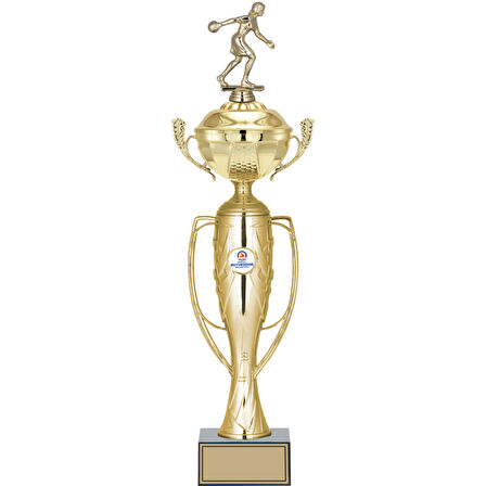 ODAK KUPA - Figürlü Kupalar - Bowling Kadın Figürlü Kupalar FG-072 A - 53 cm