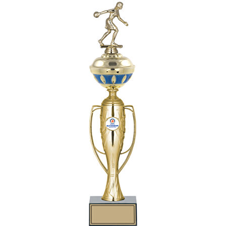 ODAK KUPA - Figürlü Kupalar - Bowling Kadın Figürlü Kupalar FG-074 C - 47 cm