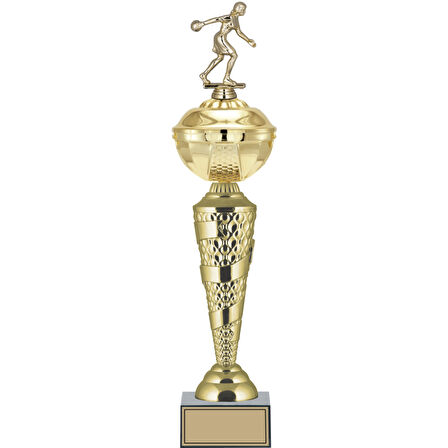 ODAK KUPA - Figürlü Kupalar - Bowling Kadın Figürlü Kupalar FG-075 A - 52 cm
