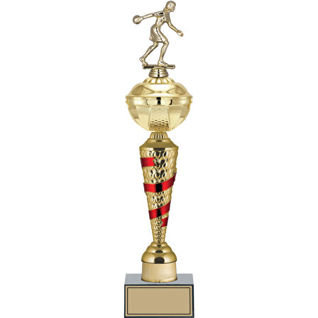 ODAK KUPA - Figürlü Kupalar - Bowling Kadın Figürlü Kupalar FG-077 C - 48 cm