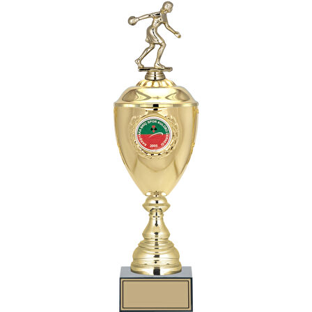 ODAK KUPA - Figürlü Kupalar - Bowling Kadın Figürlü Kupalar FG-079 C - 46 cm