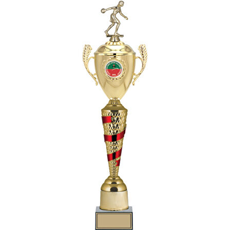 ODAK KUPA - Figürlü Kupalar - Bowling Kadın Figürlü Kupalar FG-084 A - 65 cm
